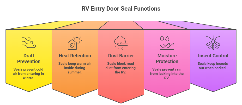 RV Entry Door Seal Function